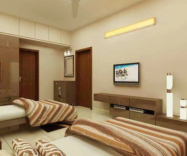 Bedroom interior design by Ricco Interiors