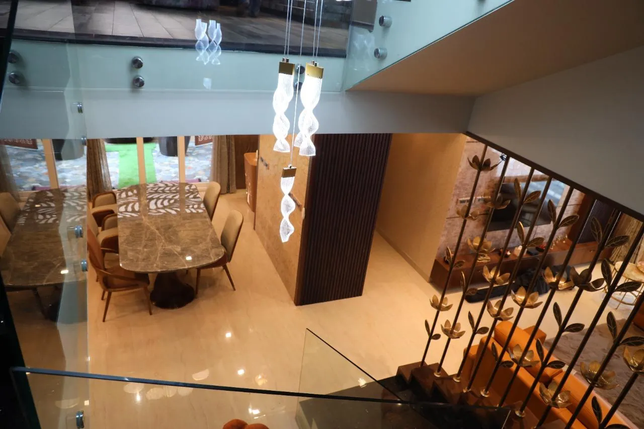 RICCO completed home viewed from staircase