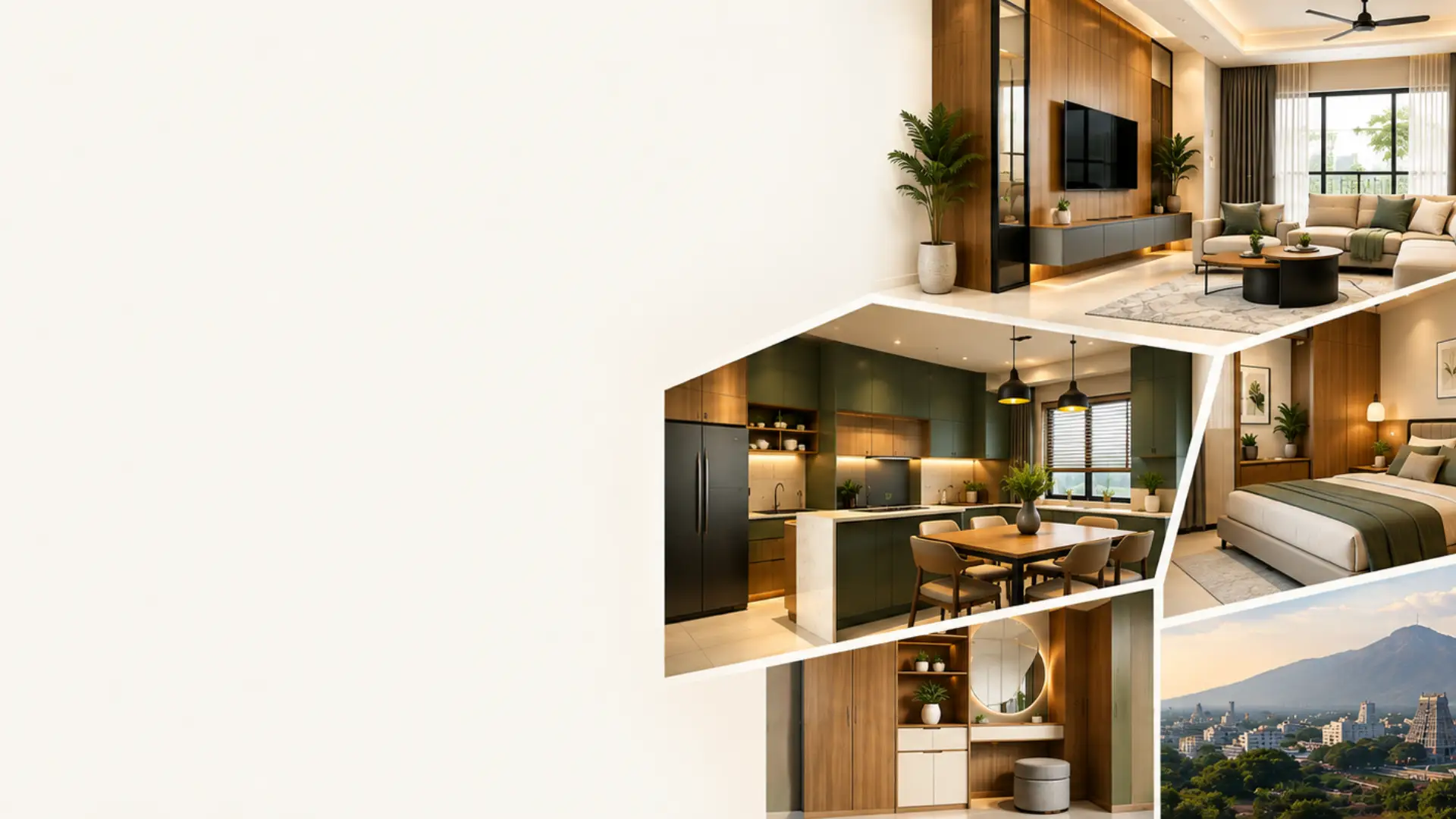 One contract. One team.<br>One handover. — RICCO Luxury Interiors, Coimbatore